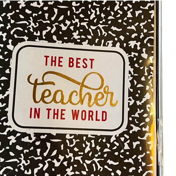 The Best Teacher in the World Notecard Envelopes Set of 8 - Picture 3 of 11